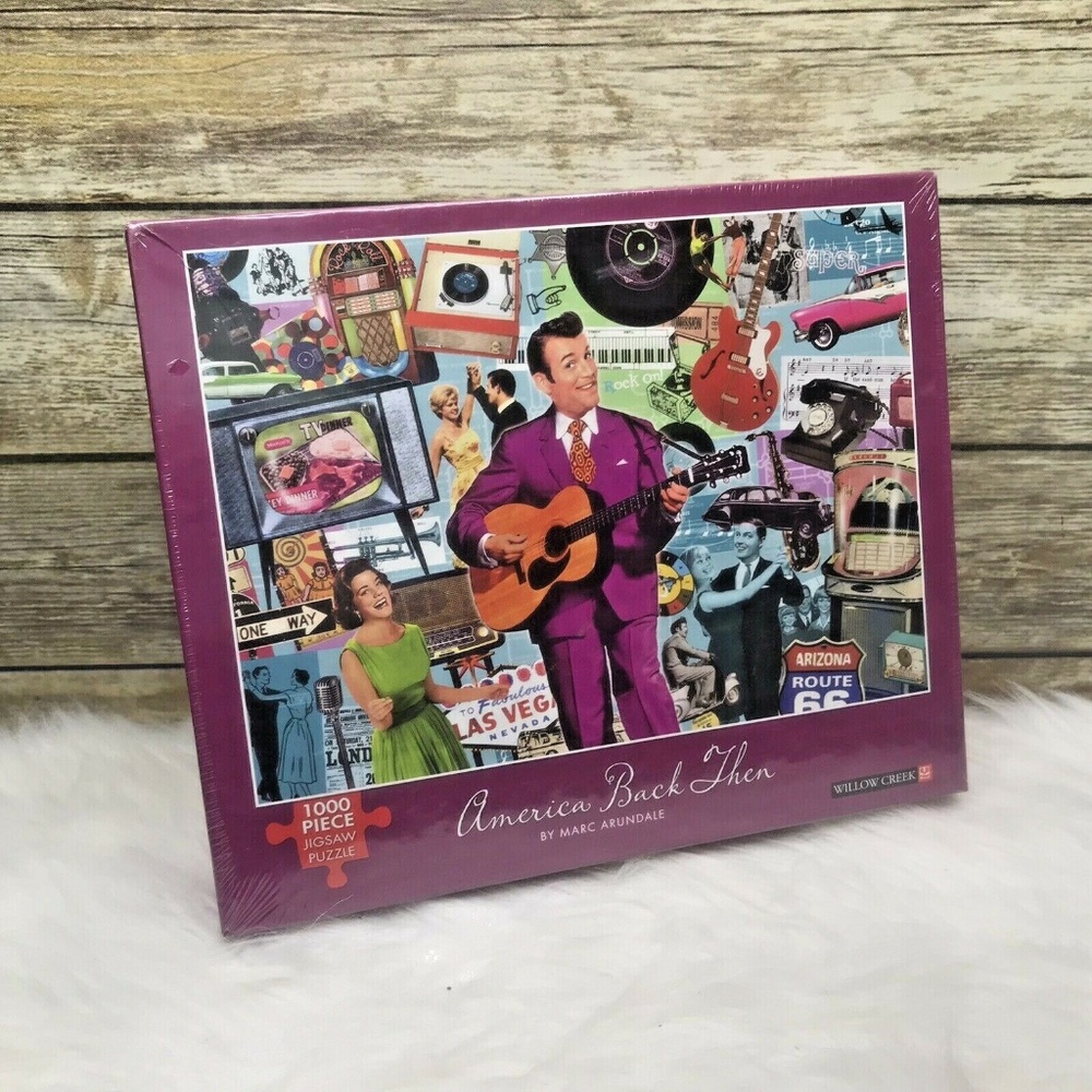 Willow Creek America Back Then Jigsaw Puzzle